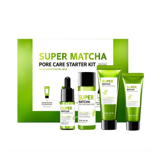 Some By Mi Super Matcha Pore Care Starter Kit Poori ahendav näohoolduskomplekt