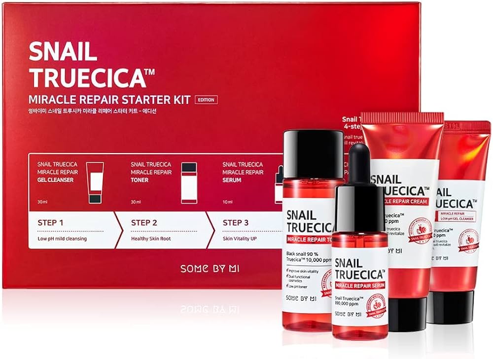 Some By Mi Snail Truecica Miracle Repair Starter Kit Taastav näohoolduskomplekt