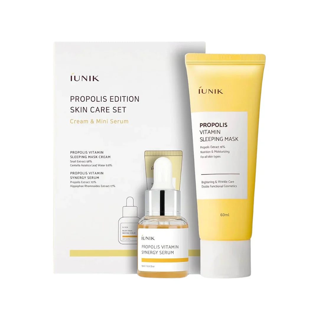 iUNIK Propolis Vitamin Skincare Set Näohoolduskomplekt taruvaiguga