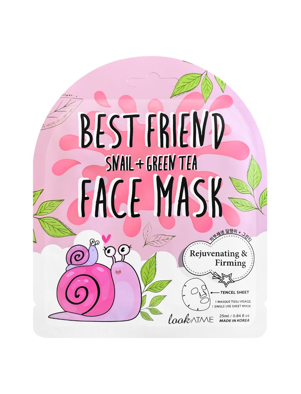 lookATME Best Friend Face Mask Lehtmask näole