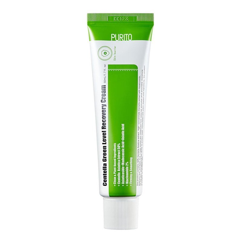 PURITO Centella Green Level Recovery Cream Taastav näokreem