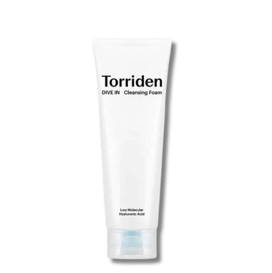 Torriden DIVE-IN Low Molecular Hyaluronic Acid Cleansing Foam Näopuhastusvaht hüaluroonhappega