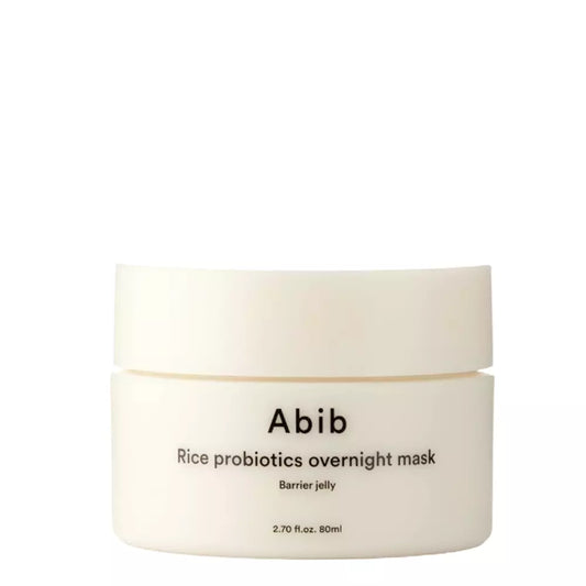 Abib Rice Probiotics Overnight Mask Barrier Jelly Öö näomask