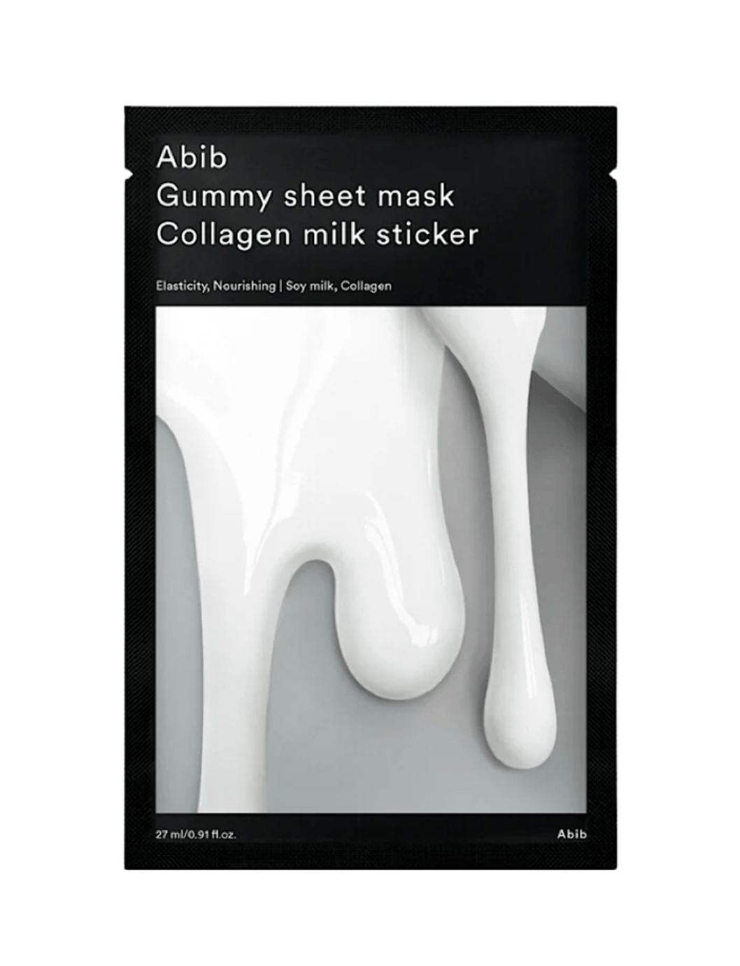 Abib Gummy Sheet Mask Collagen Milk Sticker Lakmask näomask kollageeniga