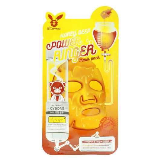 Elizavecca - Honey Deep Power Ringer Mask Pack Lehtmask näole meega