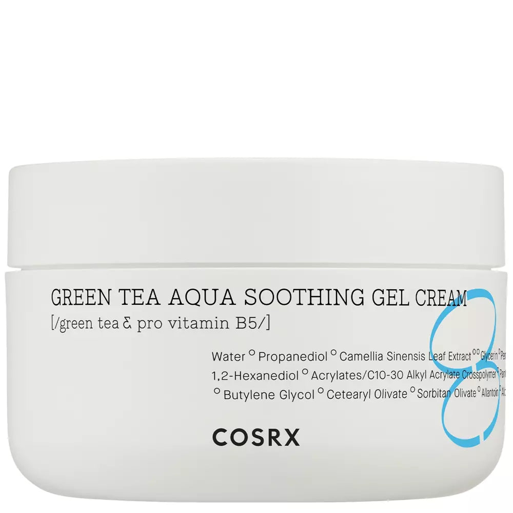 COSRX Hydrium Green Tea Aqua Soothing Gel Cream Rahustav näokreem