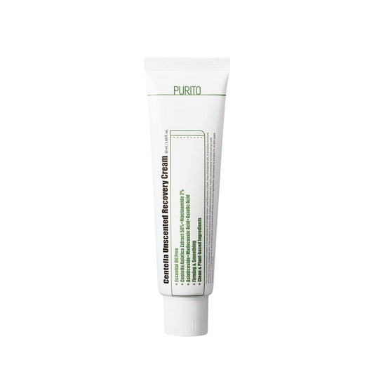 PURITO Centella Unscented Recovery Cream - bekvapis atstatantis kremas - odoscentras.lt