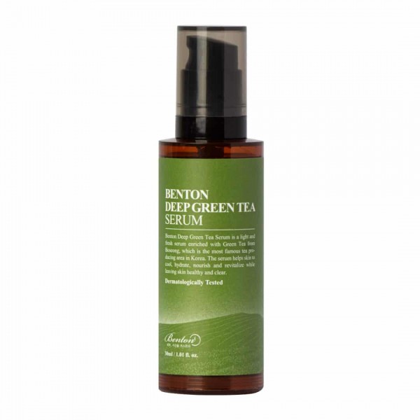 BENTON Deep Green Tea Serum - veido serumas su žaliąja arbata - odoscentras.lt