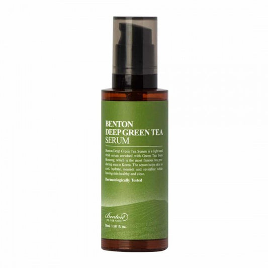 BENTON Deep Green Tea Serum - veido serumas su žaliąja arbata - odoscentras.lt