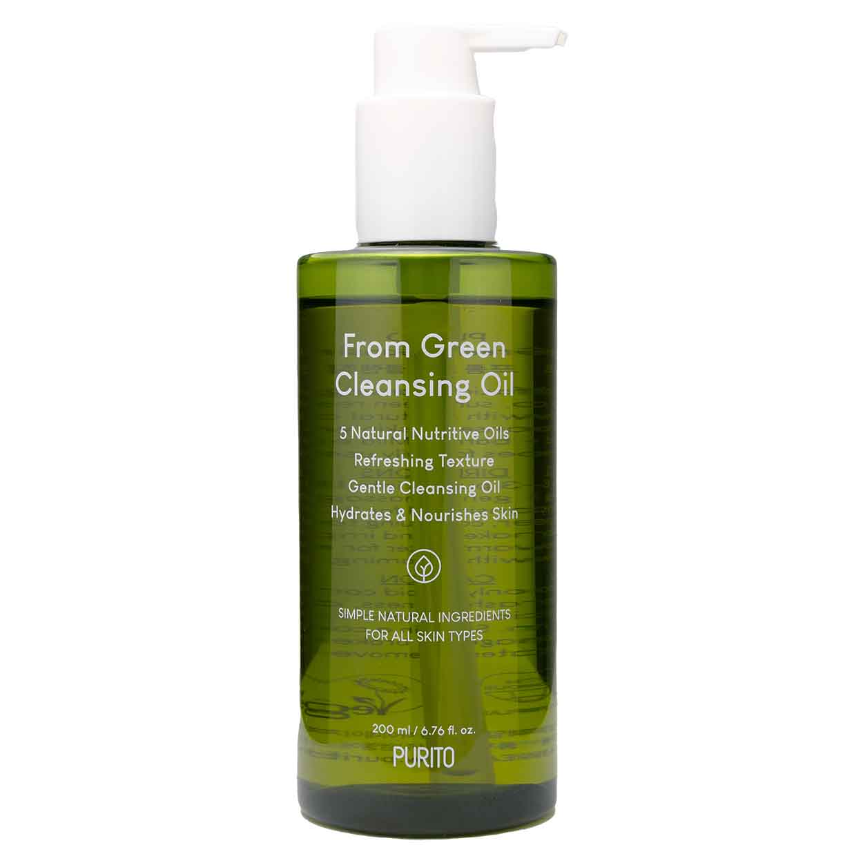 PURITO From Green Cleansing Oil - hidrofilinis prausiamasis aliejus - odoscentras.lt