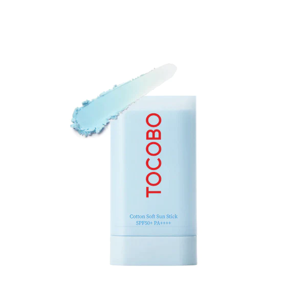 TOCOBO Cotton Soft Sun Stick SPF50+ PA++++ - SPF pieštukas apsaugai nuo saulės - odoscentras.lt