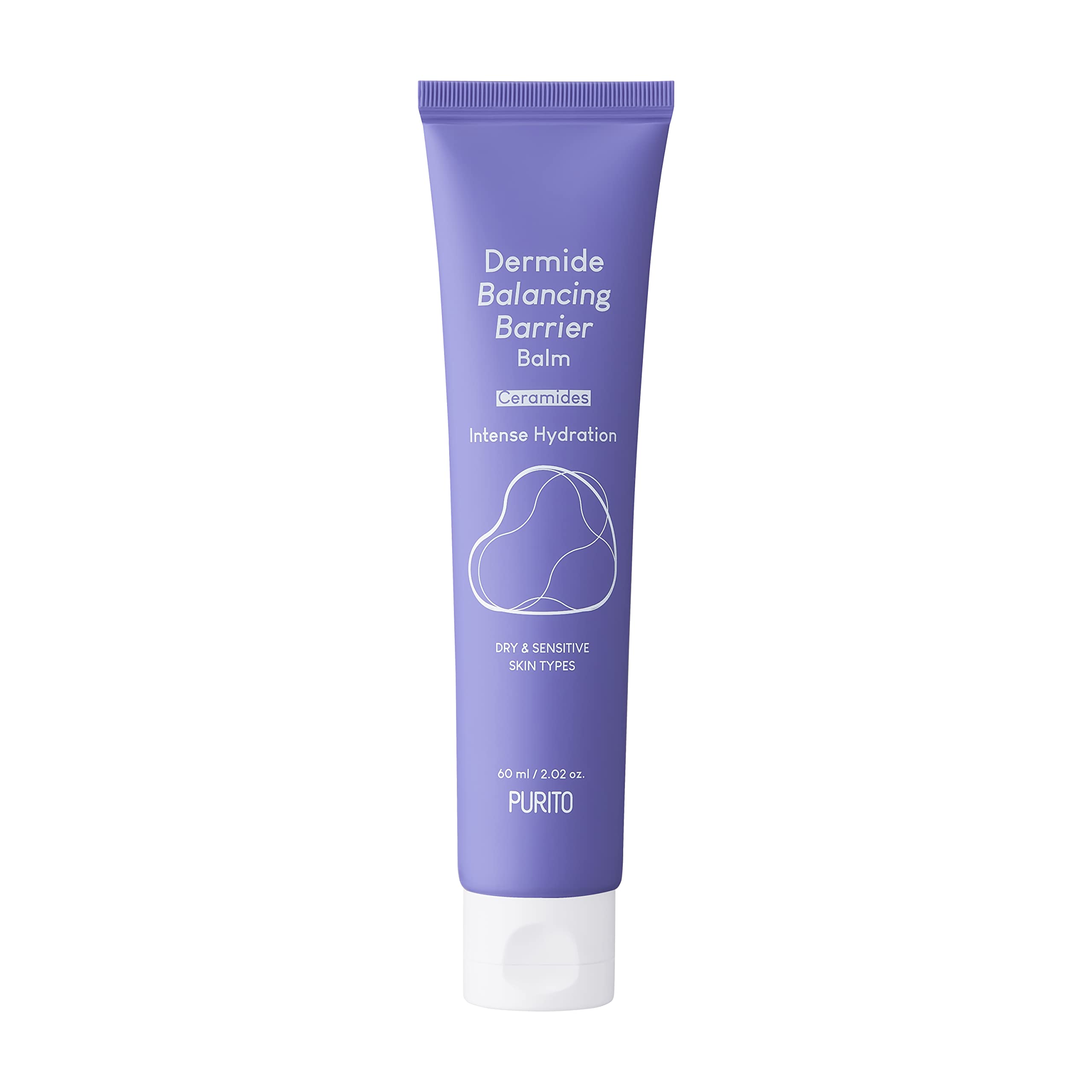 PURITO Dermide Balancing Barrier Balm - drėkinantis balzamas su keramidais - odoscentras.lt