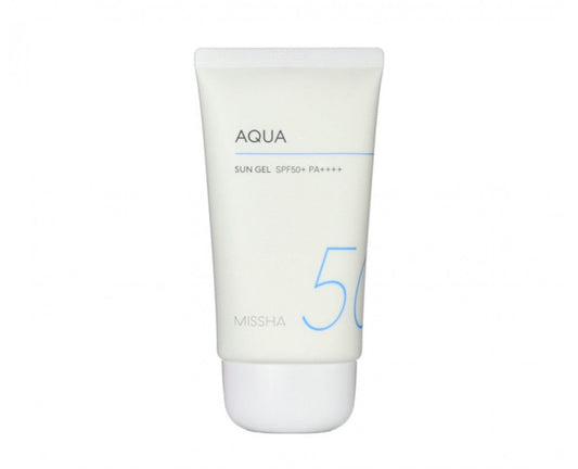 MISSHA All Around Safe Block Aqua Sun Gel SPF50+ - apsauginis kremas nuo saulės - odoscentras.lt