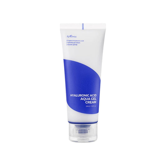 ISNTREE Hyaluronic Acid Aqua Gel Cream - gelinis veido kremas su hialuronu - odoscentras.lt