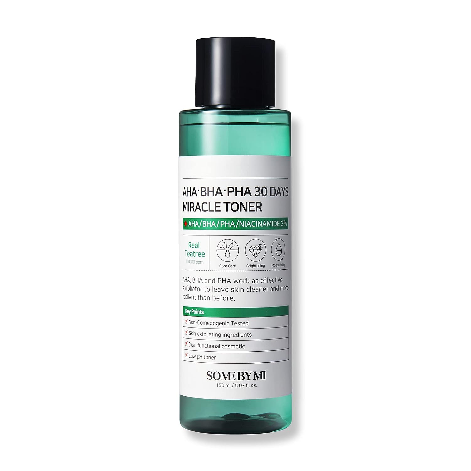 SOME BY MI AHA, BHA, PHA 30 Days Miracle Toner - veido tonikas - odoscentras.lt