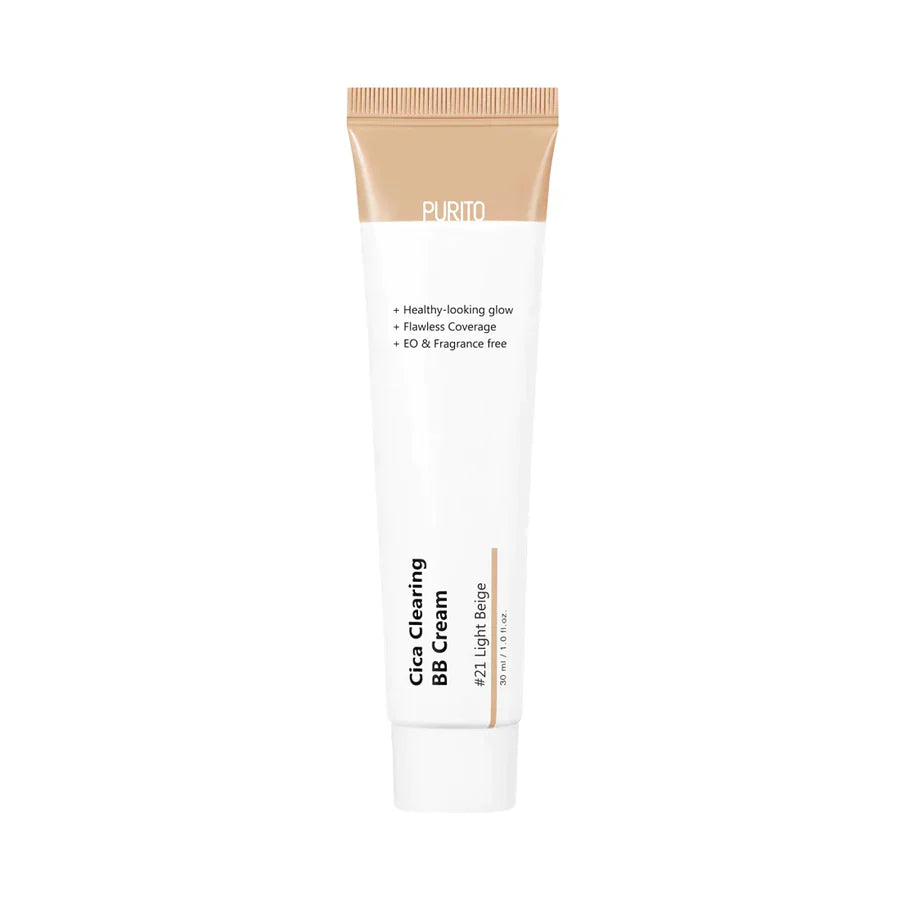 PURITO - Cica Clearing BB Cream #13 neutral ivory - veido kremas su atspalviu - odoscentras.lt