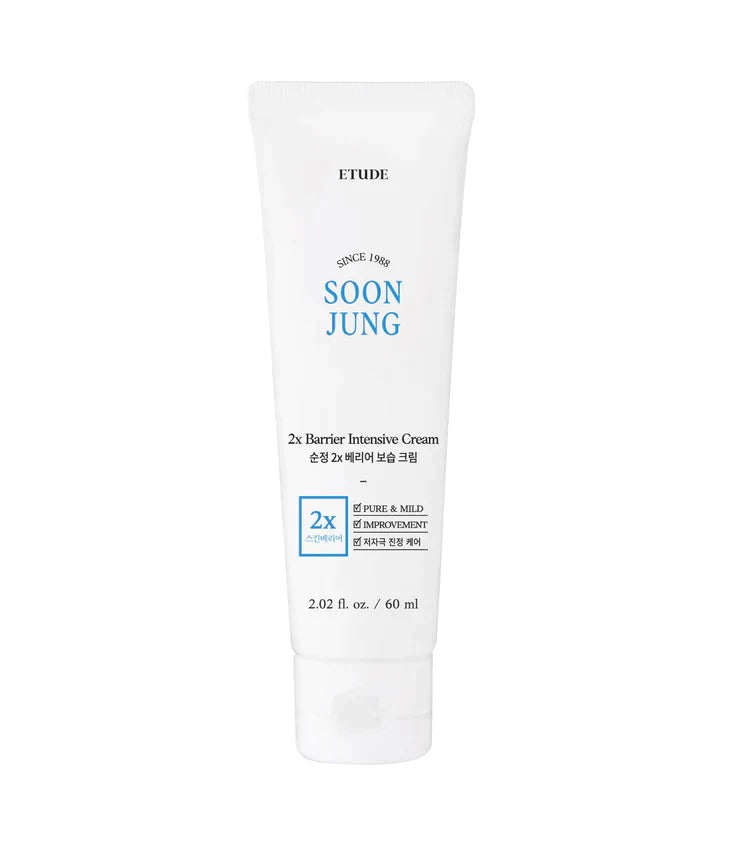 ETUDE Soon Jung 2x Barrier Intensive Cream - veido kremas - odoscentras.lt