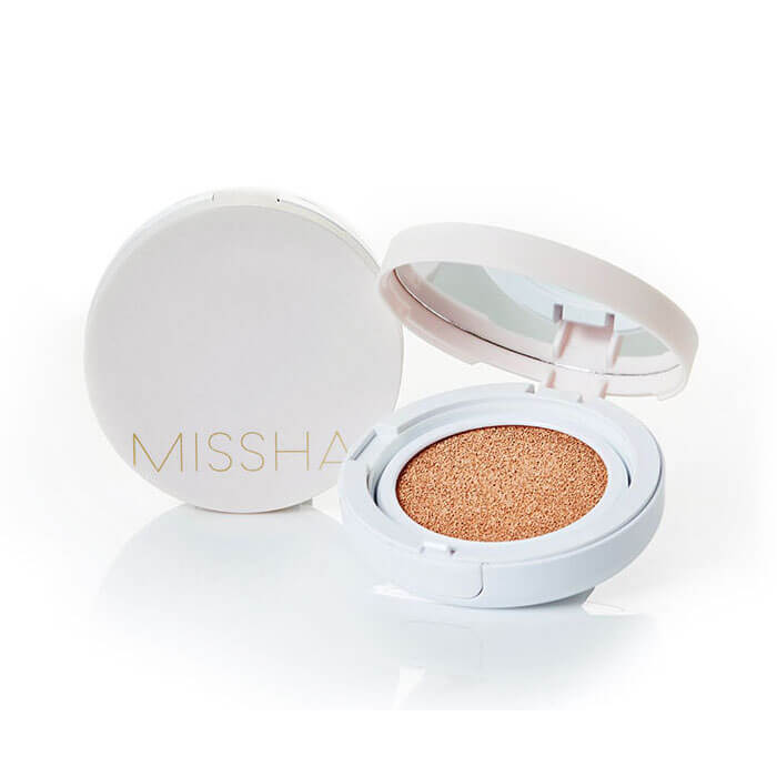 MISSHA Magic Cushion Cover Lasting - kompaktinis makiažo pagrindas - odoscentras.lt